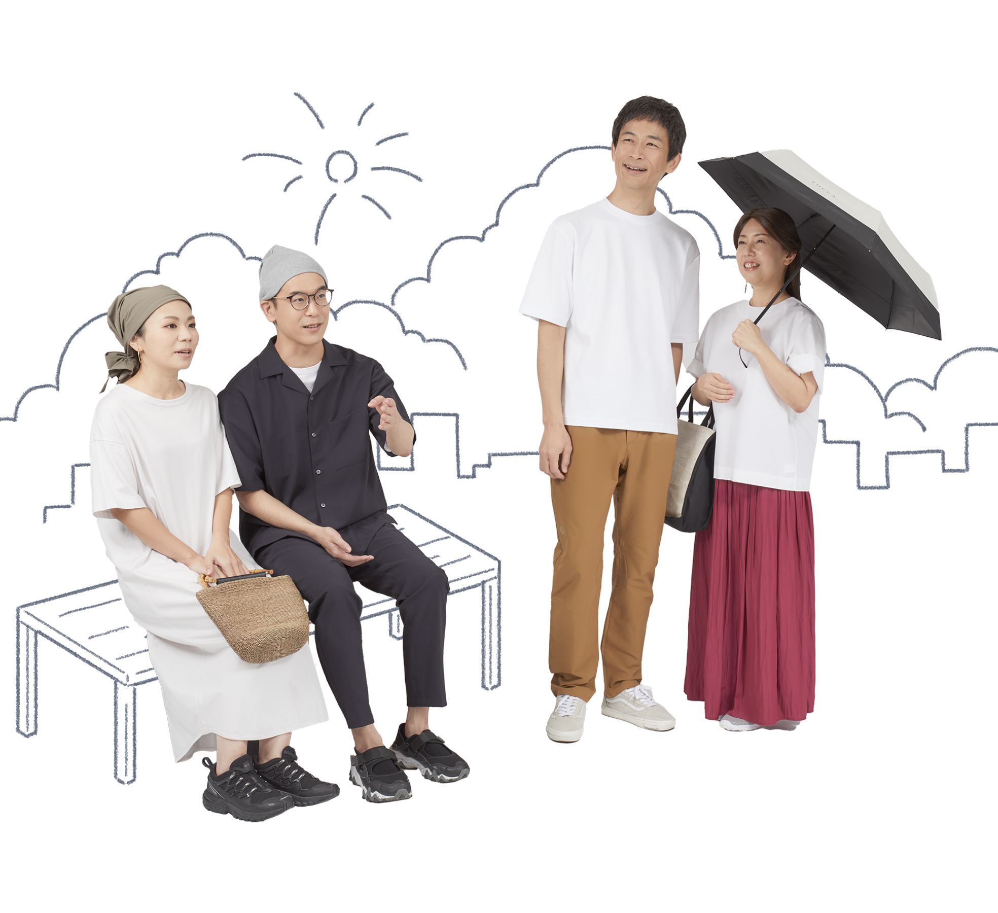 夏は日差しと暑さを徹底対策!